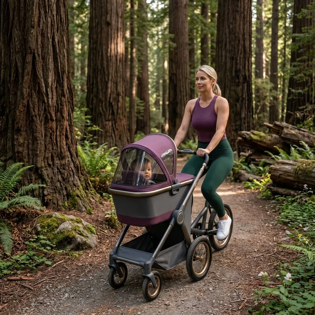 Building the Mechanics for Converting Bicycle Stroller Comfort